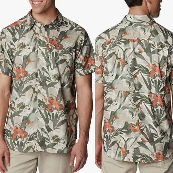 Columbia Men's Silver Ridge Utility Lite, Ancient Fossil Floriculture, 4X Big - Picture 8 of 16